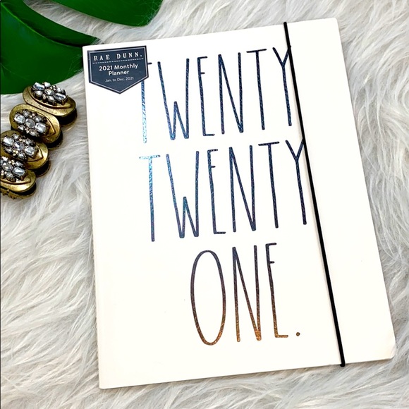 New Rae Dunn 2021 monthly planner Jan - Dec